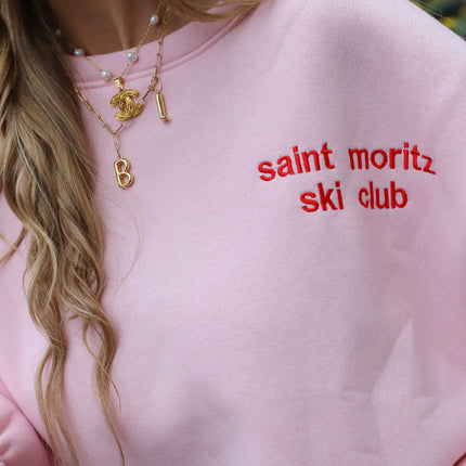 St. Moritz sweater lichtroze rood