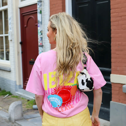 Ibiza shirt roze