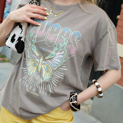 Gene printed shirt december sky