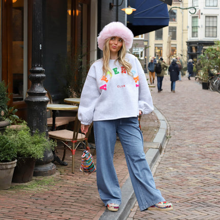 After ski sweater grijs