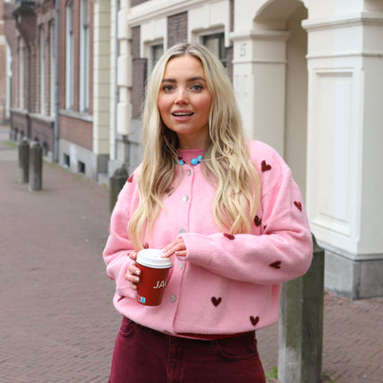 Love cardigan rose