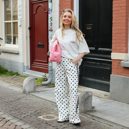 Polkadot Broek ecru
