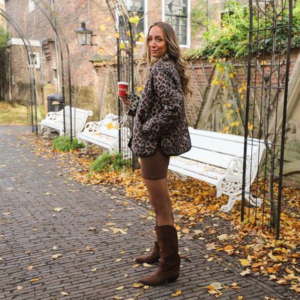 Emily jacket natural leo