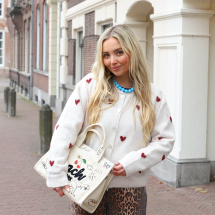 Love cardigan beige