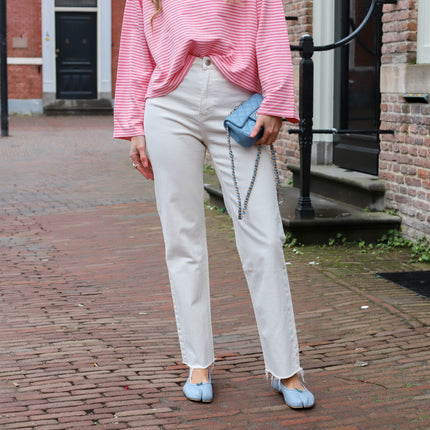 Denim jeans off white