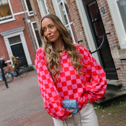Rosa trui roze rood