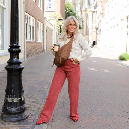 Harper & Yve Yve pants brick red