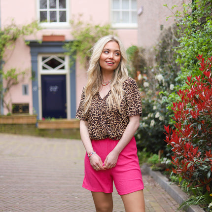 Luna shorts paars
