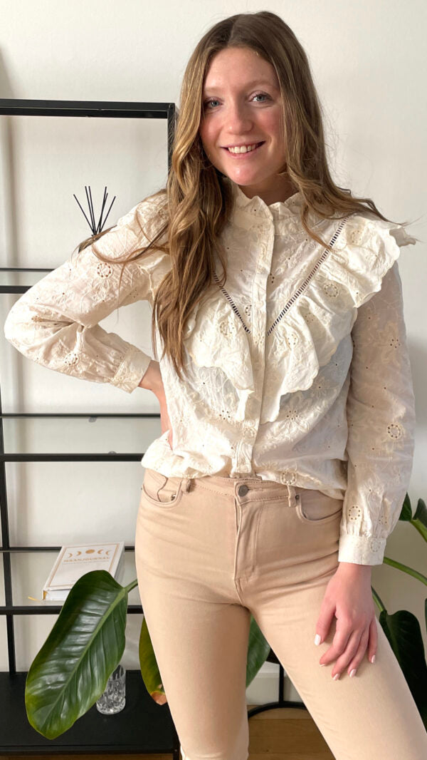 UNICORN Women's blouse beige s m l xl