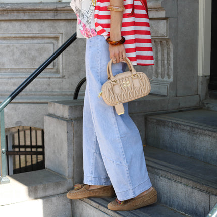 Barrel denim jeans