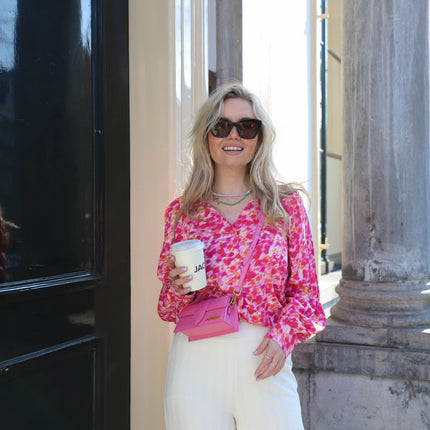 YAS Alira blouse raspberry