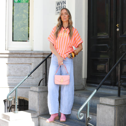 Barrel denim jeans