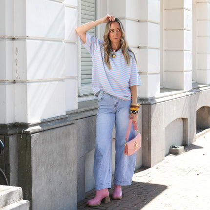 Barrel denim jeans