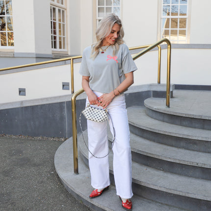 Selma wide jeans bright white