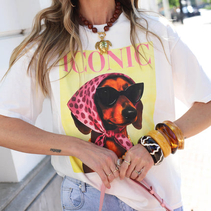 Iconic tee dog