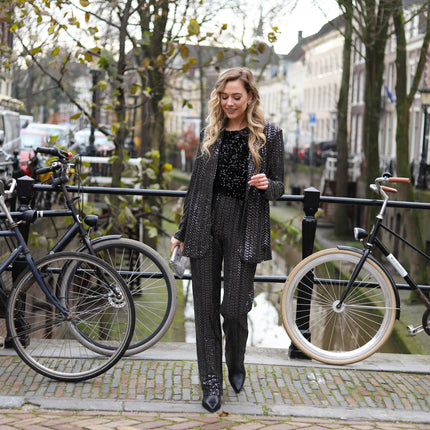 Siddy broek zwart