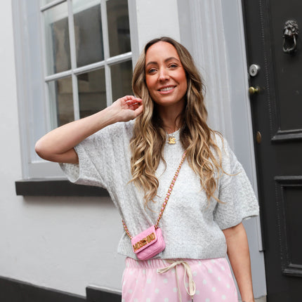 Noisy May Smilla knit grijs