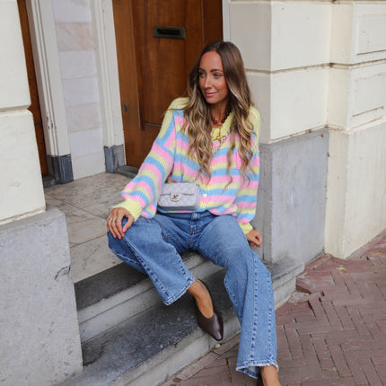 Double denim jeans