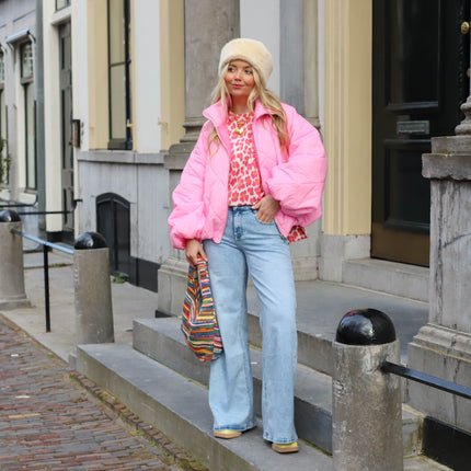 Puffer jack roze