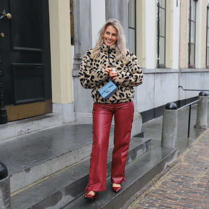 Harper & Yve Sally pants red crush