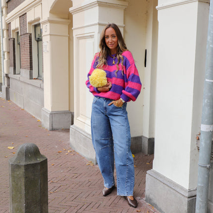 Double denim jeans