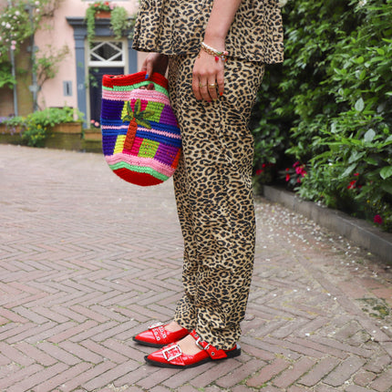 Nancy wide pants leo