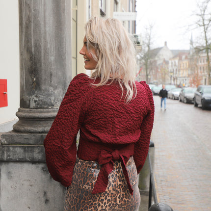 Harper & Yve Sisi blouse red crush