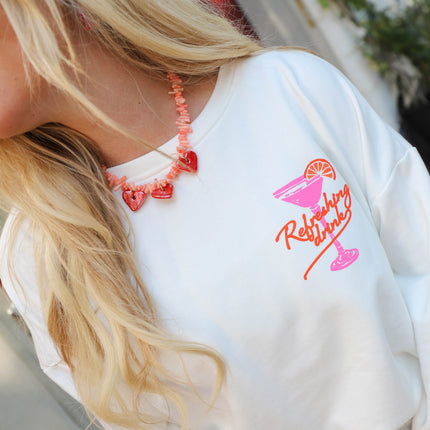 Refreshing sweater wit