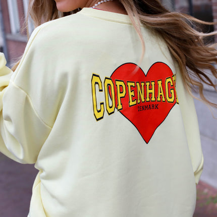 Sweater Copenhagen geel