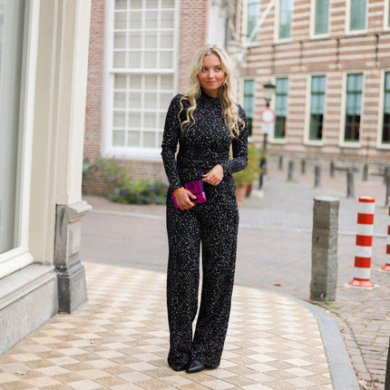 Fania wide pants stippen