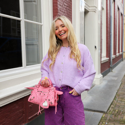 Fleur vest lila