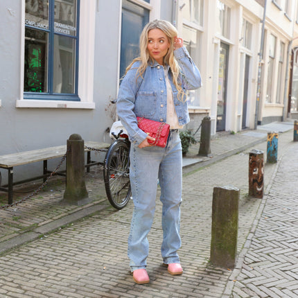 Sky denim jacket light blue