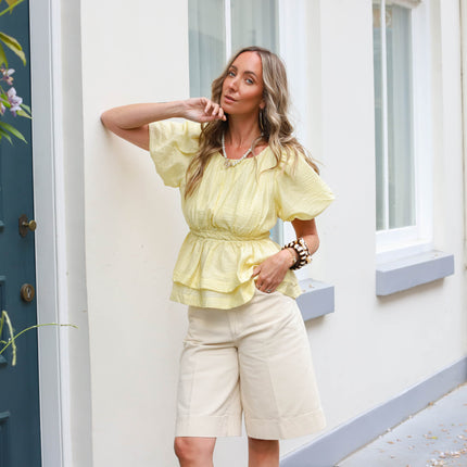 Rouge Edit Harper shorts birch