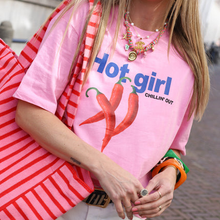 Noisy May Carla shirt roze