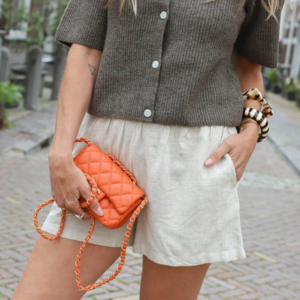 Silly cardigan morel