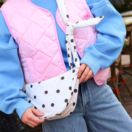 Gilet Amour roze