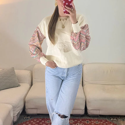 UNICORN Women's sweater beige s m l