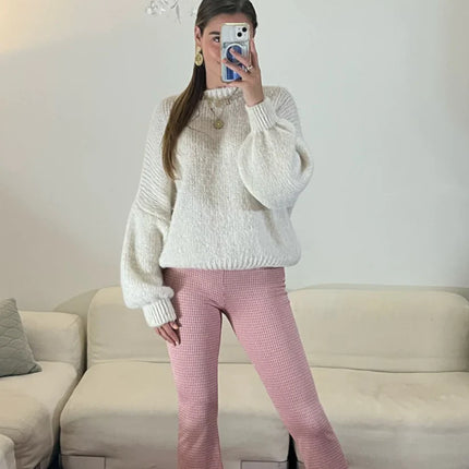 UNICORN Women's trousers pink grey xs s m l xl