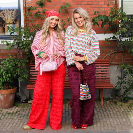 Harper & Yve Lo pants high risk red
