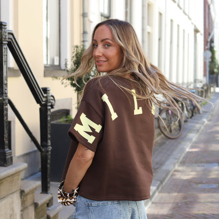 Fancy neck shirt hot fudge Milan