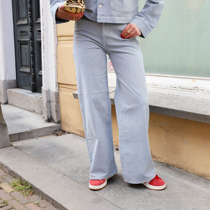 Billo wide denim jeans light blue