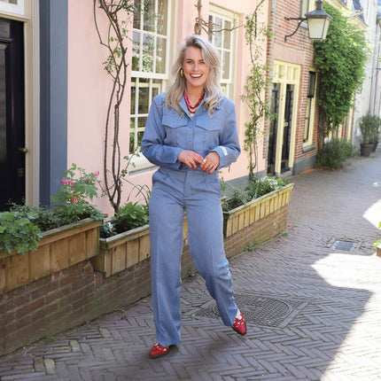Rody broek denim blauw