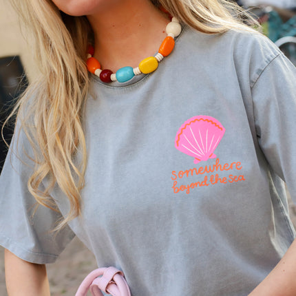 Somewhere tee grey
