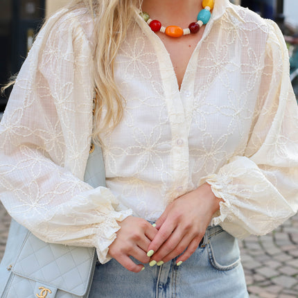 Ydence Blouse Isamae ecru