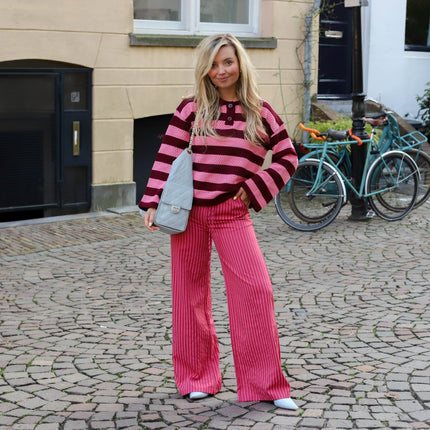 Ydence Pants Thirza berry pink