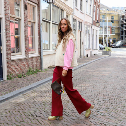 YAS Alisa pants tibetan red
