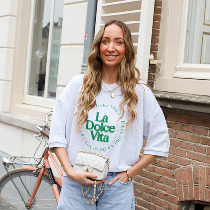 La Dolce Vita sweater grijs