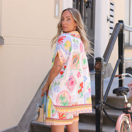 Hello Summer blouse multi
