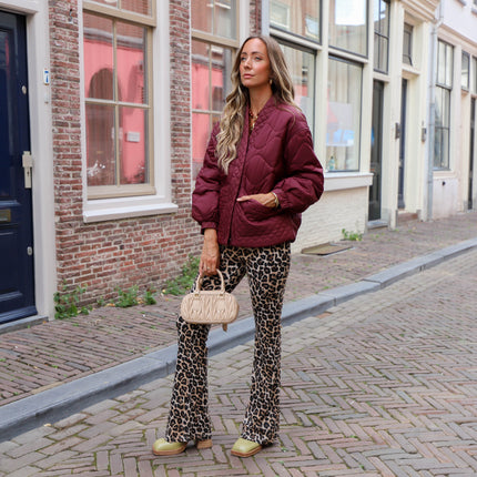 Noisy May Pasa flared pants black Leo