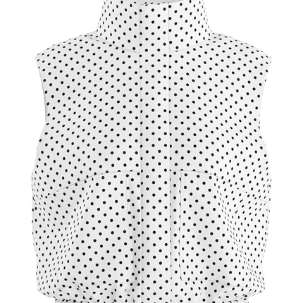 Hypedrop gilet jacket dots cloud dancer